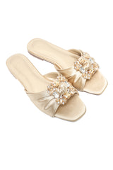 GEM SATIN SLIDE-GOLD