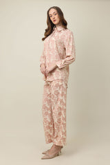 ROSEWELL TEXTURE CO-ORD SET-PINK