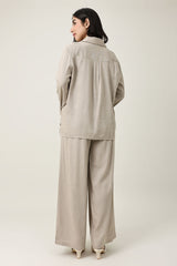 PURE FORM LOUNGE SET-KHAKI