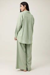 MONSOON LEAF CO-ORD-GREEN