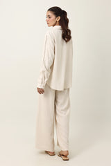 ALL-DAY-WEAR DELICATE CO-ORD SET-BEIGE