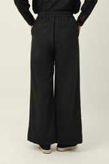 FLOW PALAZZO PANT-BLACK
