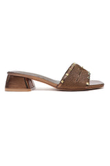 PRESTIGE STUD WALK-BROWN