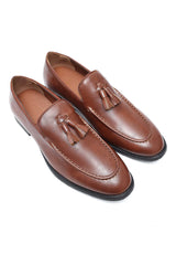 SOVEREIGN LUXE TASSEL LOAFERS-TAN