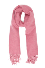 ELEGANT FRINGE SCARF-PINK