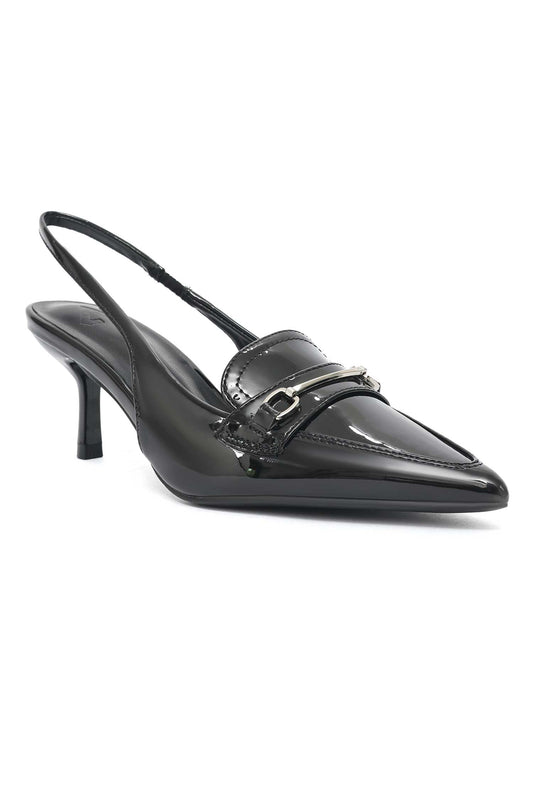 GLOSSLINE GLEAM HEEL-BLACK