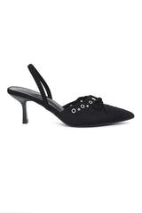 METRO GRACE SLINGBACK-BLACK