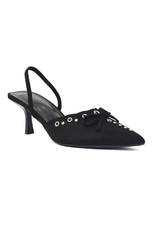 METRO GRACE SLINGBACK-BLACK