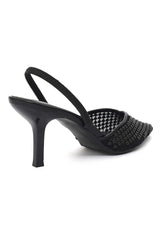 MOON SHADOW SLINGBACK-BLACK
