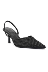 MOON SHADOW SLINGBACK-BLACK