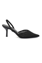 MOON SHADOW SLINGBACK-BLACK