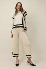 VARSITY MOD CO-ORD SET-BEIGE