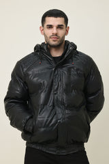 STEELCORE RAINPROOF PUFFER-BLACK