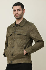 RUGGED FRONTIER JACKET-DK/OLIVE