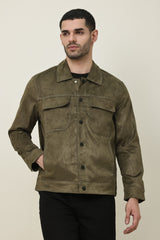 RUGGED FRONTIER JACKET-DK/OLIVE