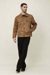 RUGGED FRONTIER JACKET-COFFEE