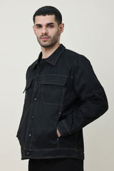 RUGGED FRONTIER JACKET-BLACK