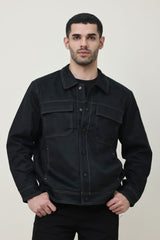 RUGGED FRONTIER JACKET-BLACK