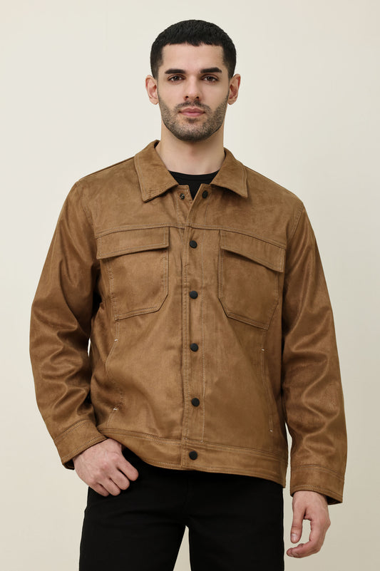 RUGGED FRONTIER JACKET-COFFEE