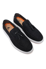 MOC TOE URBAN LOAFER-BLACK