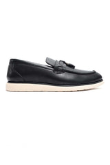 SUPERIOR TUSSEL LOAFER-BLACK