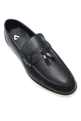 SUPERIOR TUSSEL LOAFER-BLACK