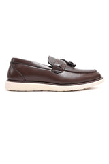 SUPERIOR TUSSEL LOAFER-COFFEE