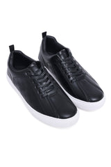 ARISTOCRATIC ACCENT EDGE SNEAKERS-BLACK