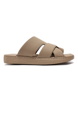 DUAL STRAP SANDALS-KHAKI