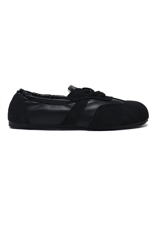 GLOW BALLET SNEAKER-BLACK