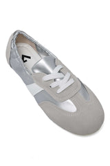 GLOW BALLET SNEAKER-GREY/SLV