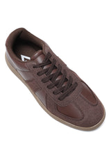 WALKFRAME RALLY SNEAKER-COFFEE/BEIGE