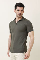 MODCRAFT ESSENTIAL POLO-OLIVE