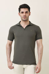 MODCRAFT ESSENTIAL POLO-OLIVE
