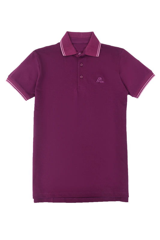 POLO T-SHIRT-PURPLE
