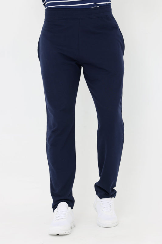 COMFY COTTON TROUSER-NAVY