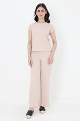 SEASONAL BLEND CO-ORD SET-BEIGE