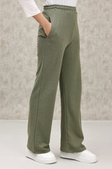 ELITE LOUNGE STRAIGHT-LEG JOGGERS-OLIVE