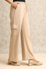 RELAXED FIT TROUSER-KHAKI