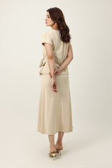 POISED LUXURIOUS PREMIUM CO_ORD-BEIGE