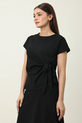 POISED LUXURIOUS PREMIUM CO_ORD-BLACK