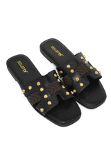 METAL SPARK SLIDE-BLACK