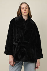 HERITAGE GRACE COAT BLAZER-BLACK