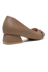 FLORENCE BLOCK HEELS-KHAKI