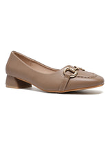 FLORENCE BLOCK HEELS-KHAKI
