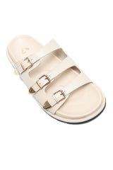 LUXE HARBOUR SANDALS-BEIGE