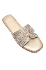 GRAND OPULENCE SLIDES-GOLD