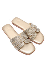 GRAND OPULENCE SLIDES-GOLD