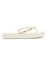 STARFISH DECOR SUMMER FLIP FLOP-OFFWHITE