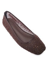 MOONDOTS LUXE BALLET-COFFEE